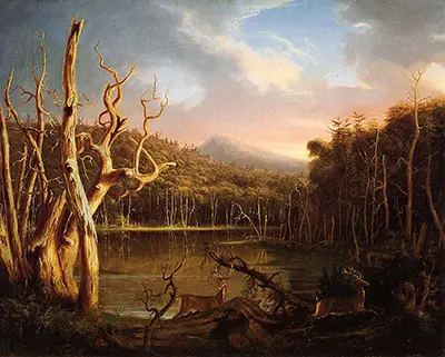 Lake with Dead Trees Thomas Cole